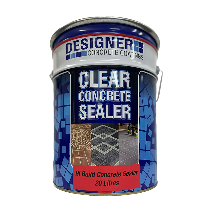 20L high build clear concrete sealer