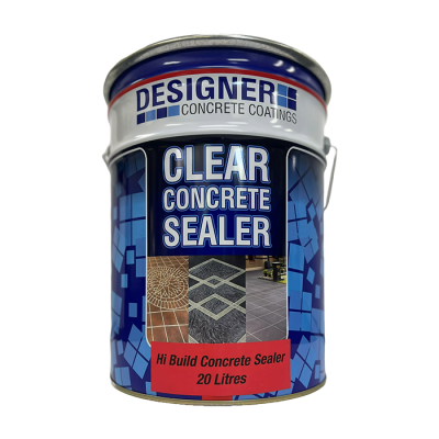 20L high build clear concrete sealer